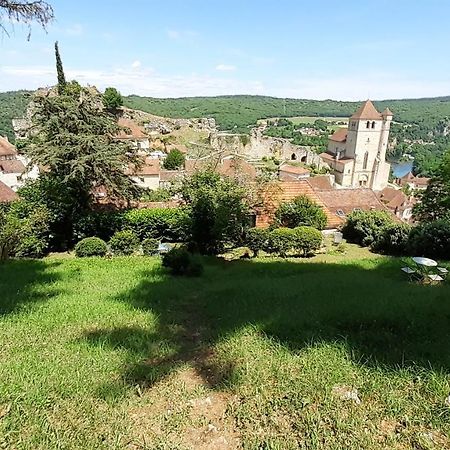 Appartements - Charme, Jardin Et Vue Imprenable En Plein Coeur De St-Cirq 생시르크라포피 외부 사진